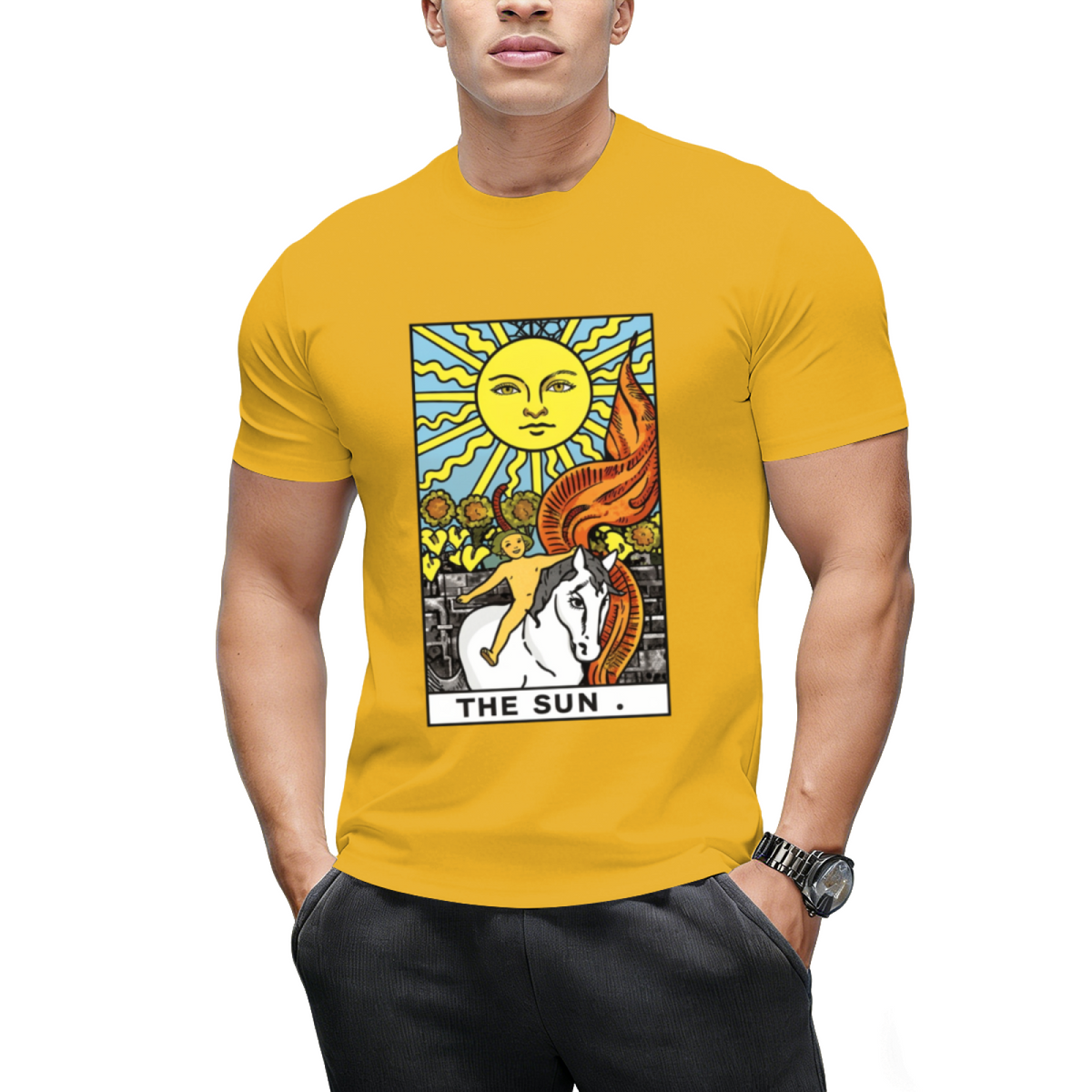 The Sun Tarot Graphic T-Shirt