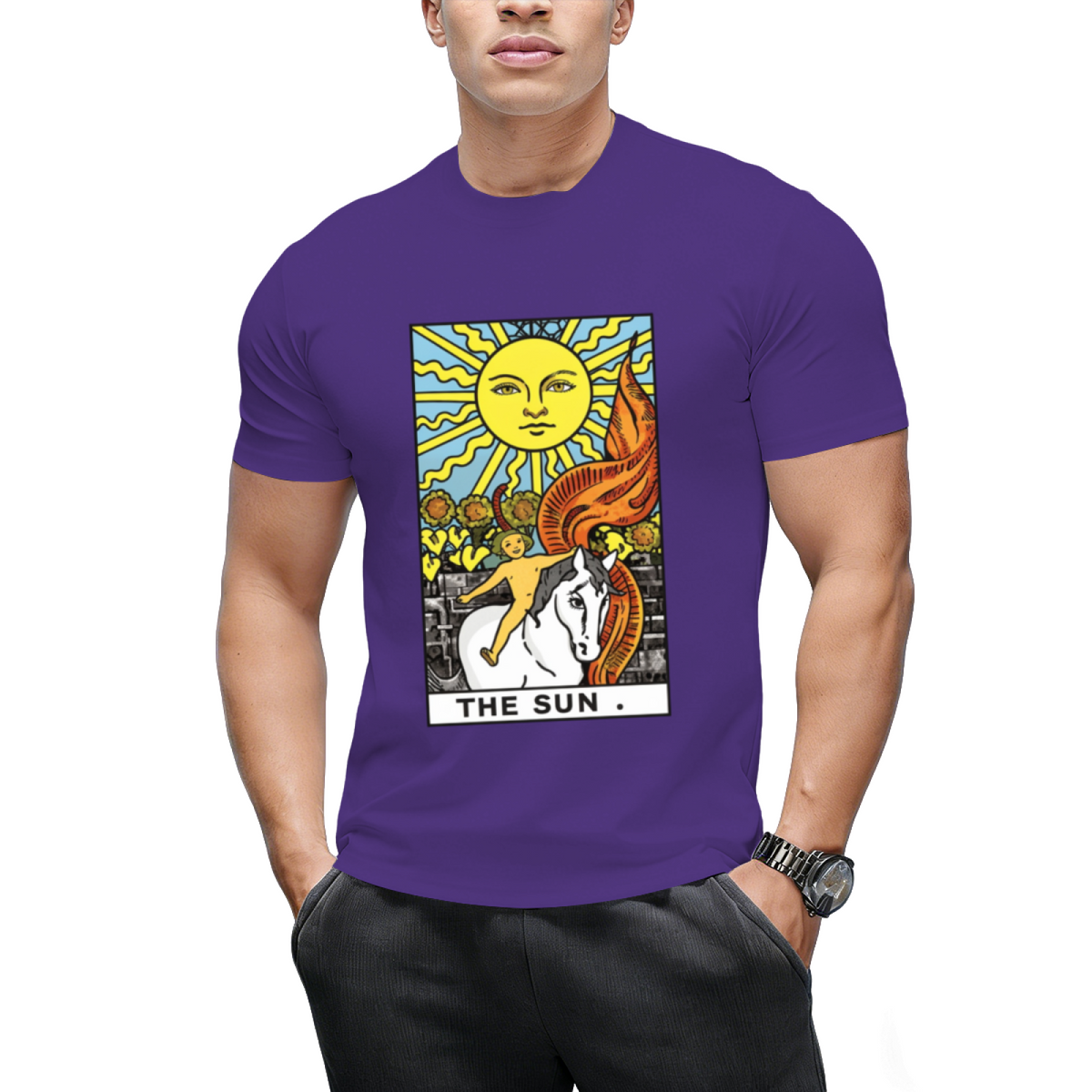The Sun Tarot Graphic T-Shirt