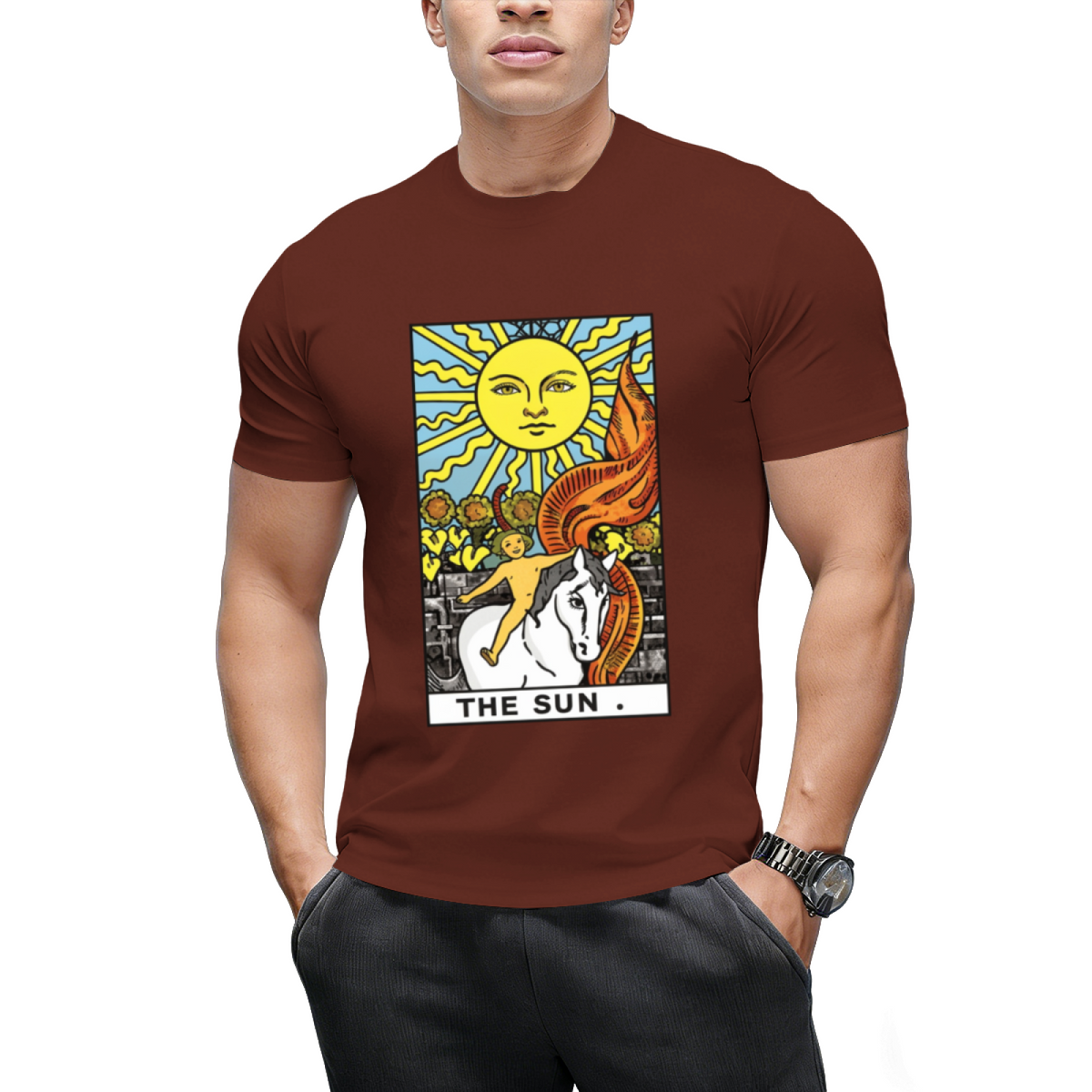 The Sun Tarot Graphic T-Shirt