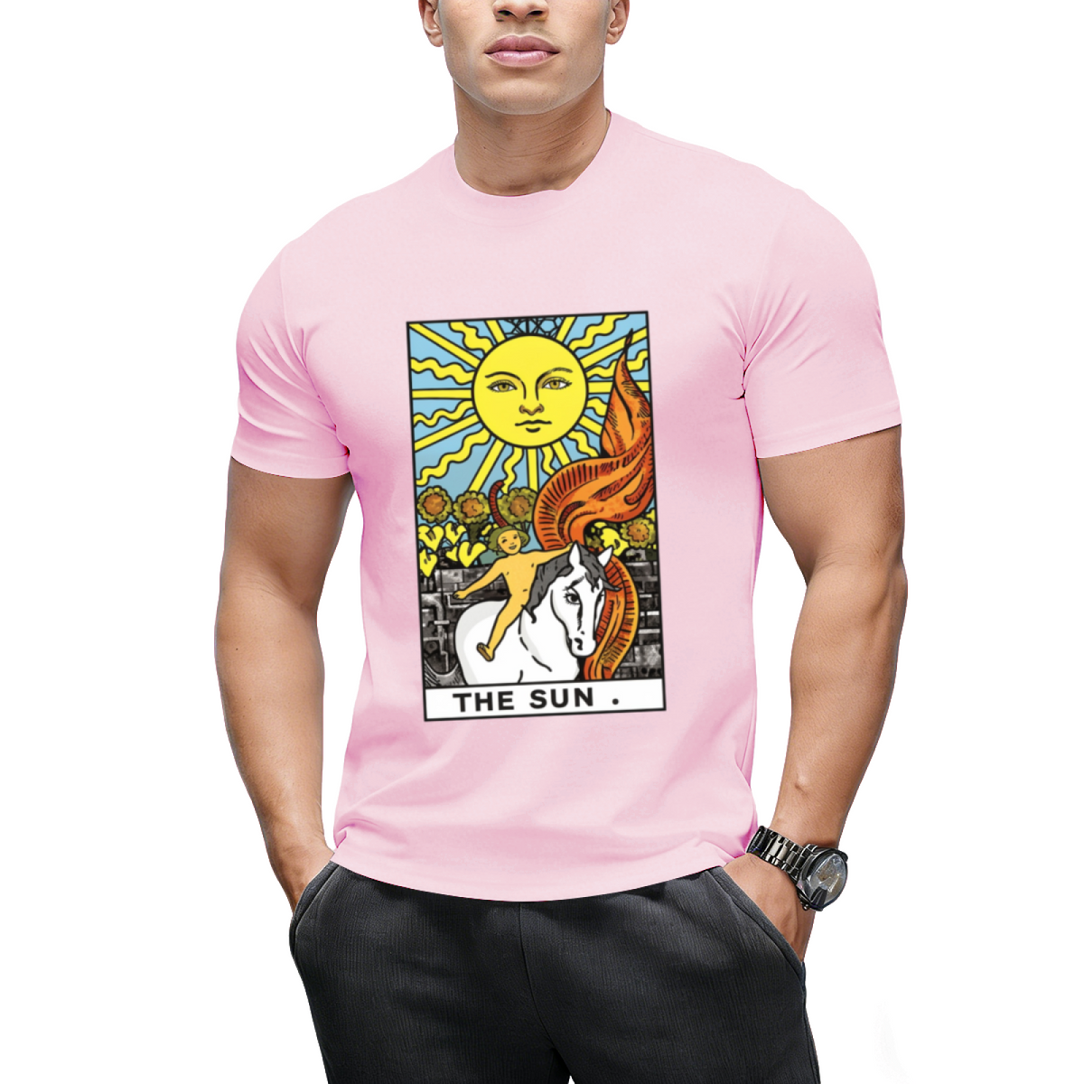 The Sun Tarot Graphic T-Shirt