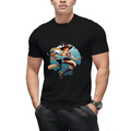 Pin Up Girl Witch Happy Halloween Graphic T-Shirt