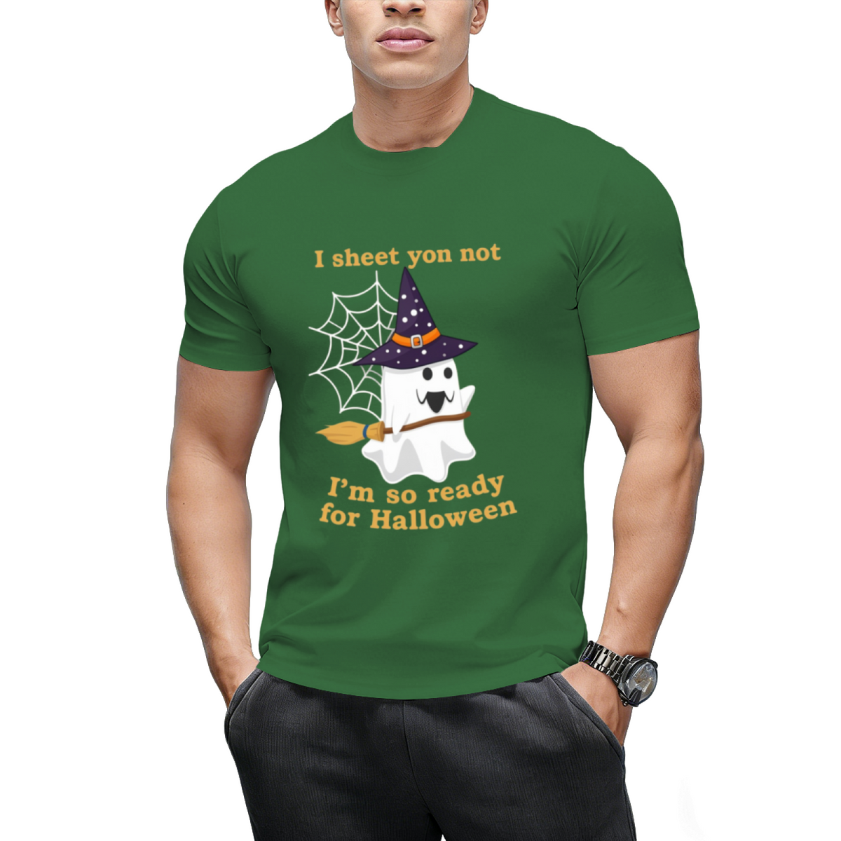 I Sheet You Not Halloween Ghost Graphic T-Shirt