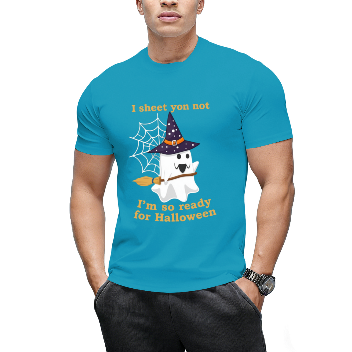 I Sheet You Not Halloween Ghost Graphic T-Shirt