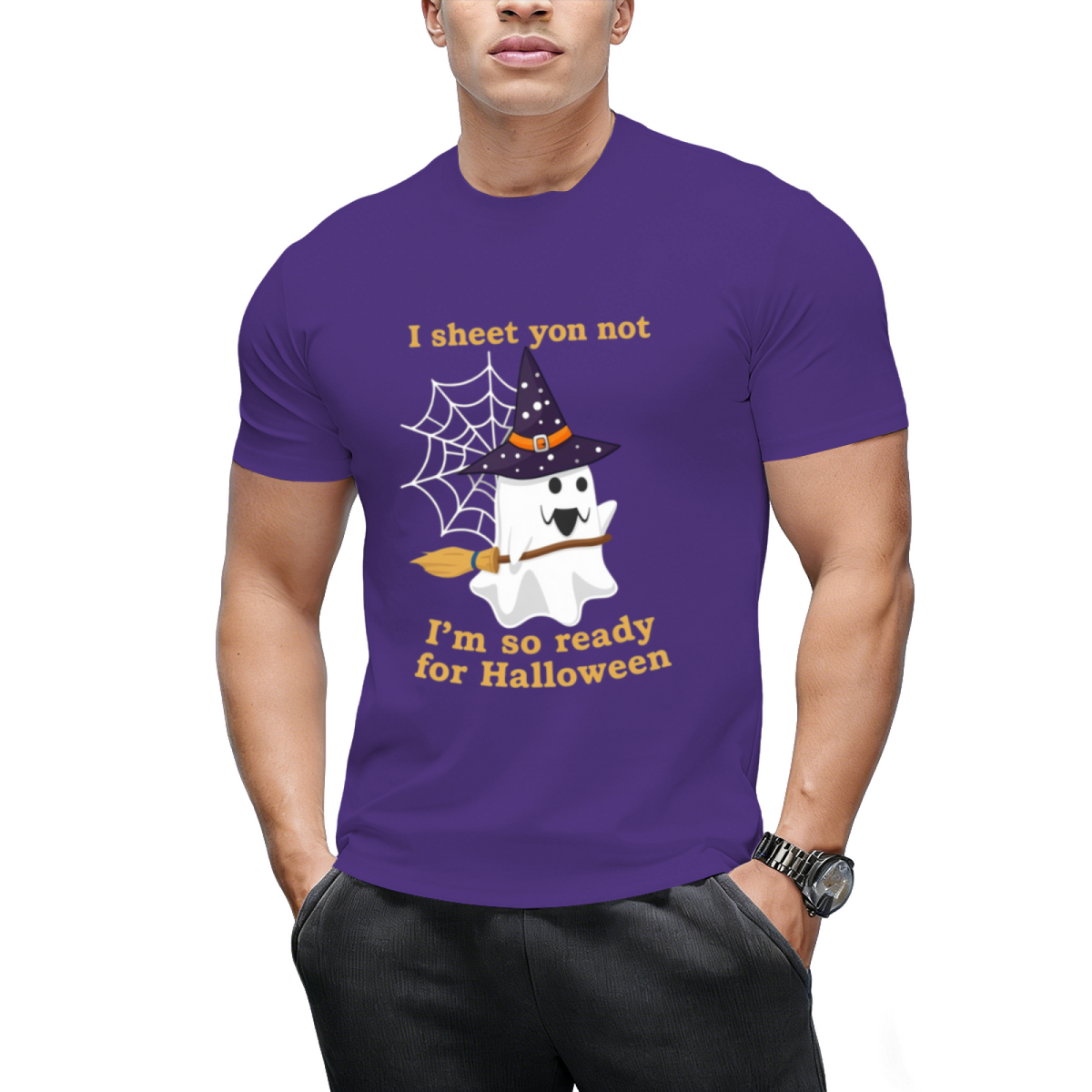 I Sheet You Not Halloween Ghost Graphic T-Shirt