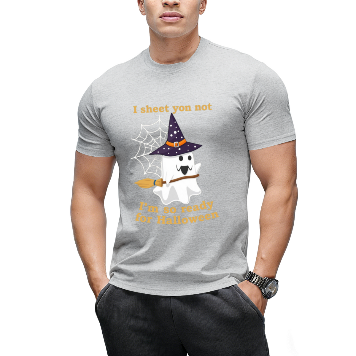 I Sheet You Not Halloween Ghost Graphic T-Shirt