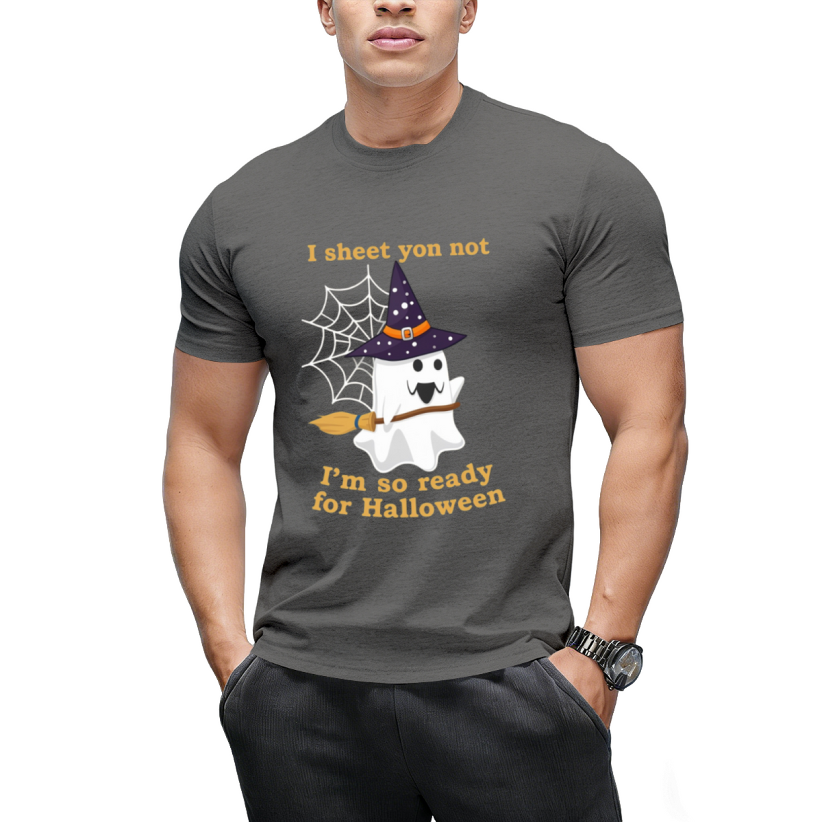 I Sheet You Not Halloween Ghost Graphic T-Shirt