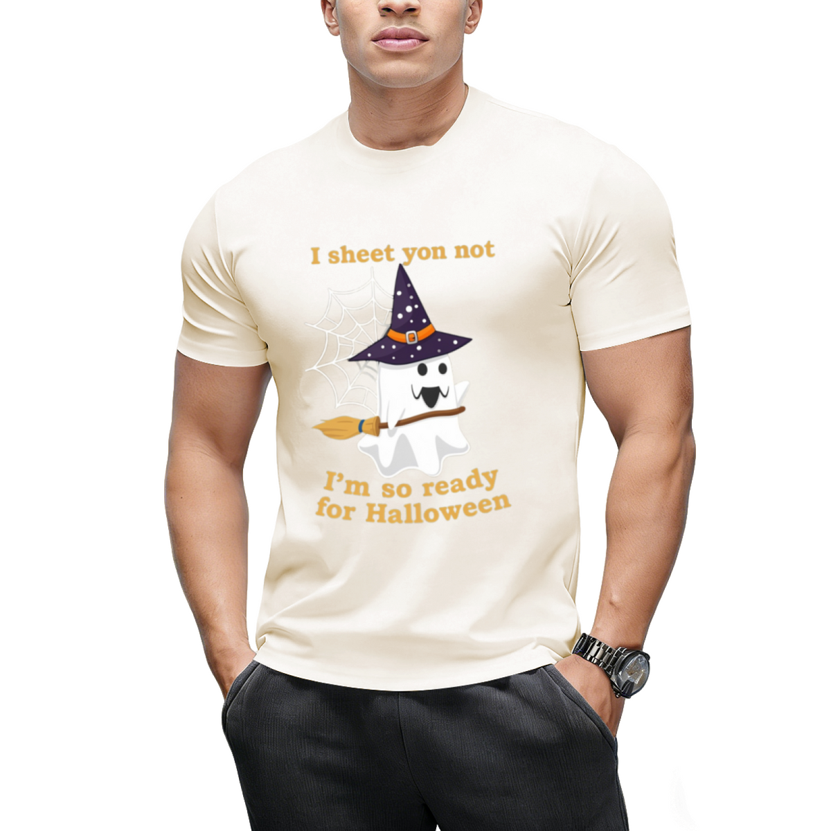 I Sheet You Not Halloween Ghost Graphic T-Shirt