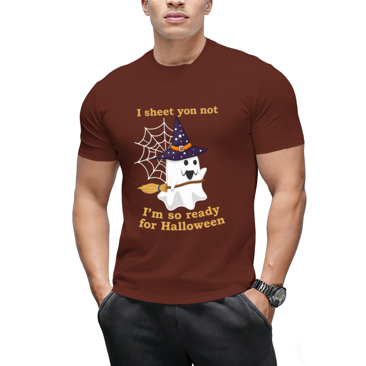 I Sheet You Not Halloween Ghost Graphic T-Shirt
