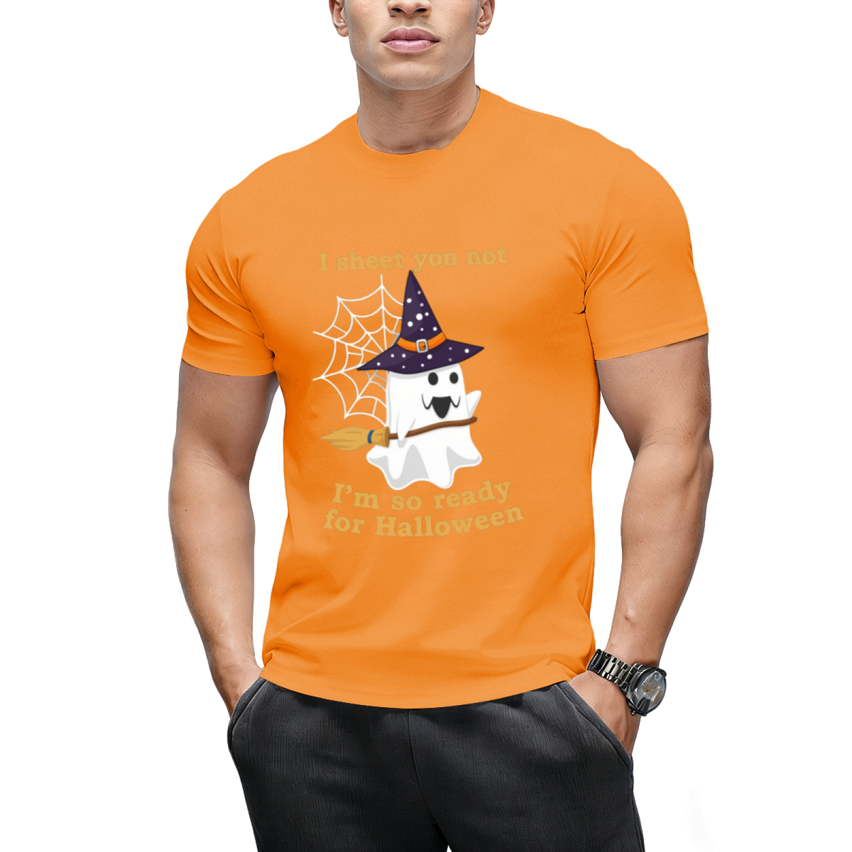I Sheet You Not Halloween Ghost Graphic T-Shirt