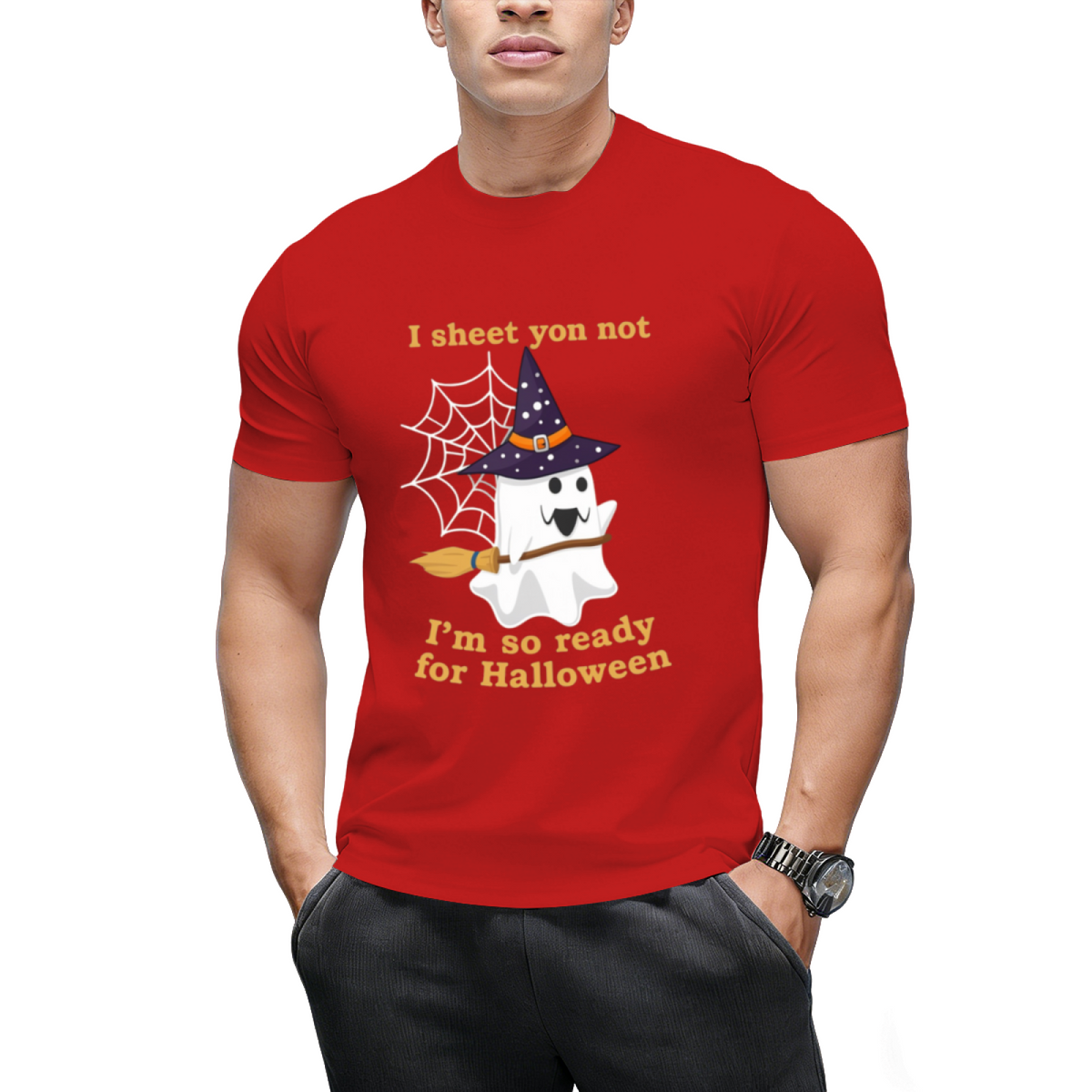 I Sheet You Not Halloween Ghost Graphic T-Shirt
