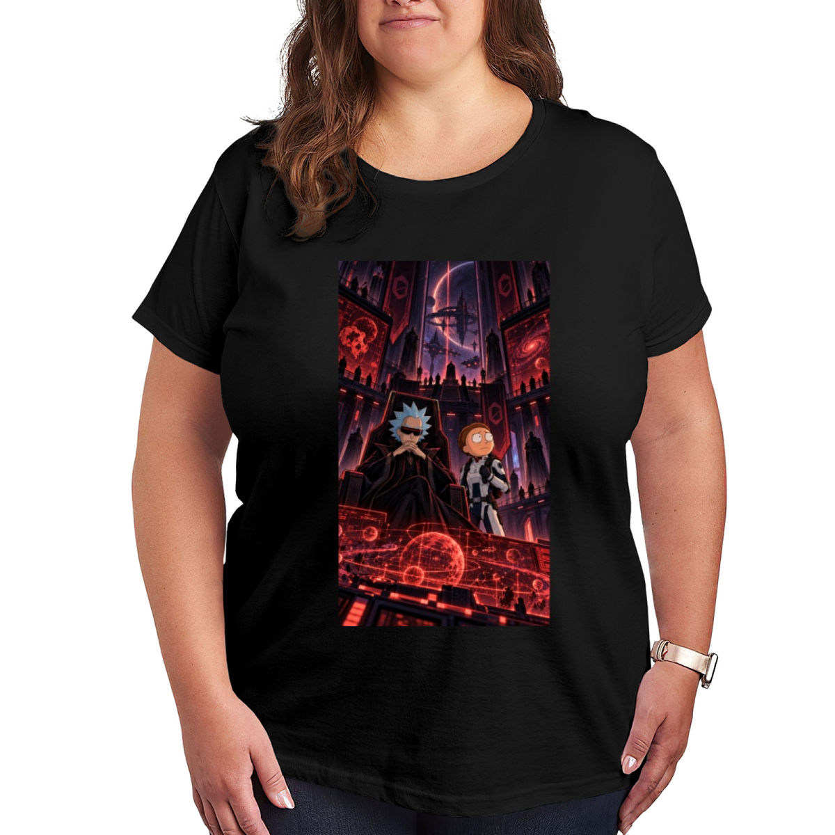Crimson Tech Chamber Women's T-Shirt for Nightlife