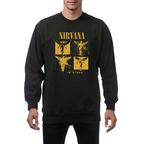 Artwork preview for Nirvana In Utero Yellow Angel Crewneck Sweatshirt