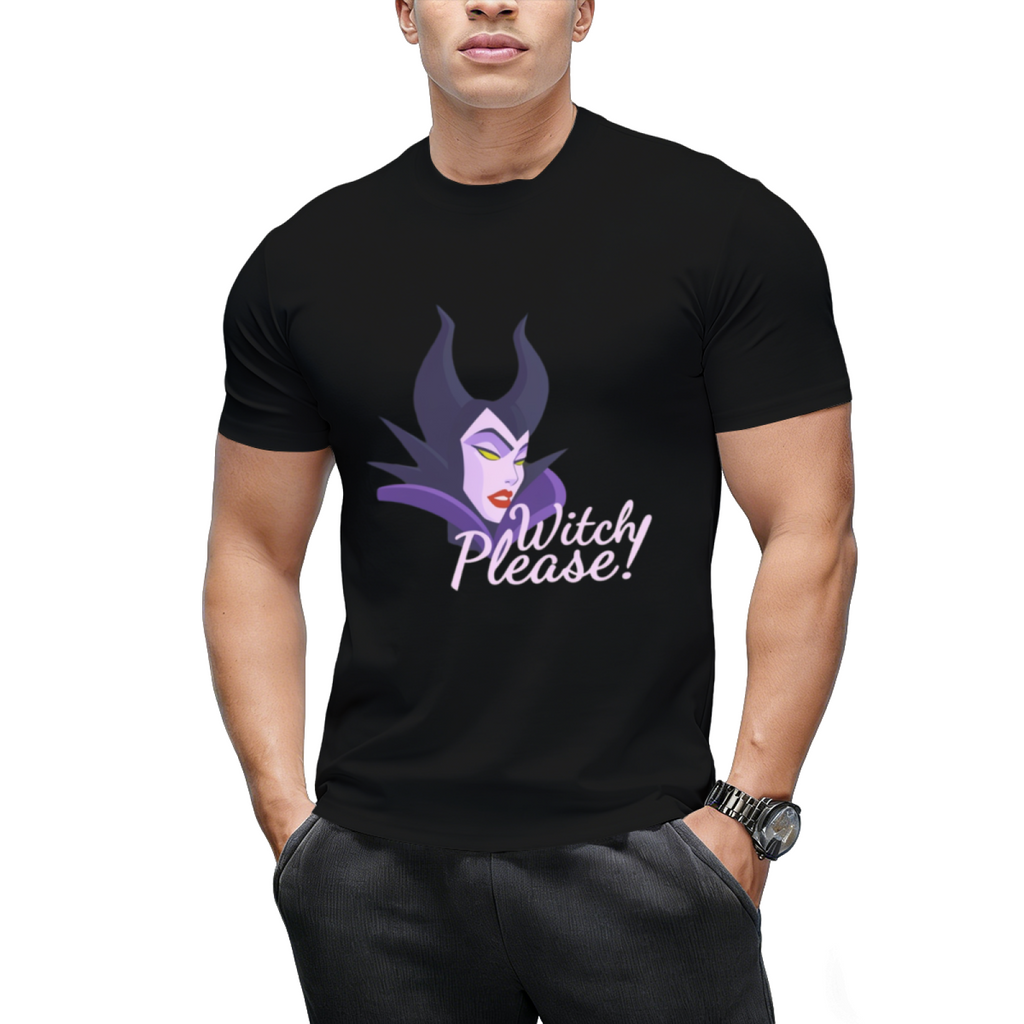 Witch Please Maleficent Halloween Graphic T-Shirt