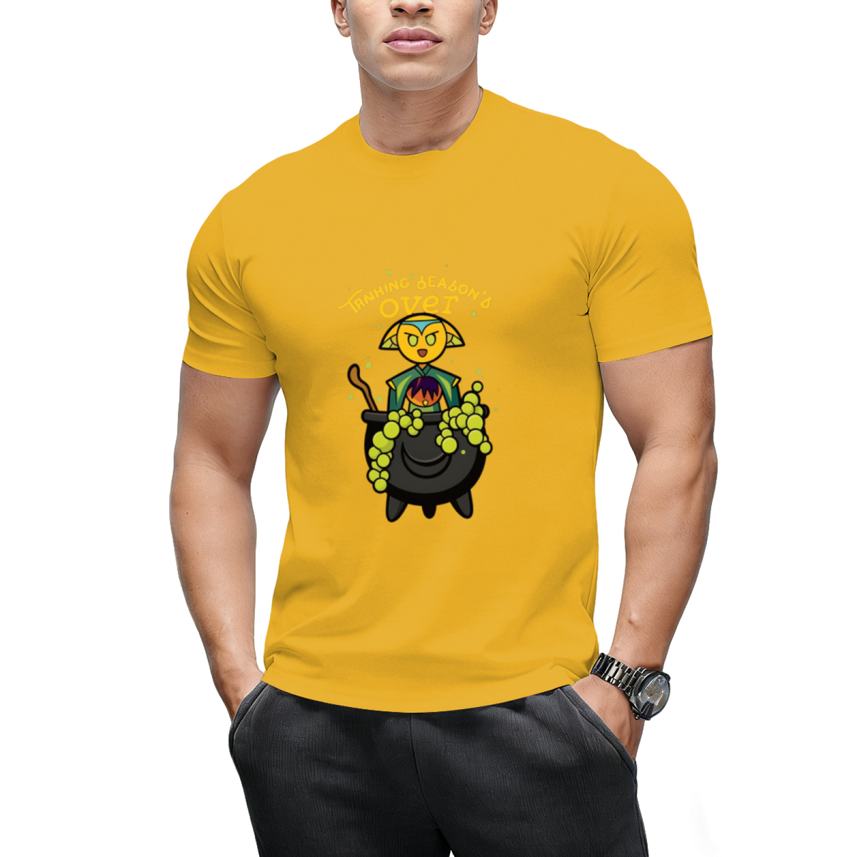 Training Is Over Graphic T-Shirt