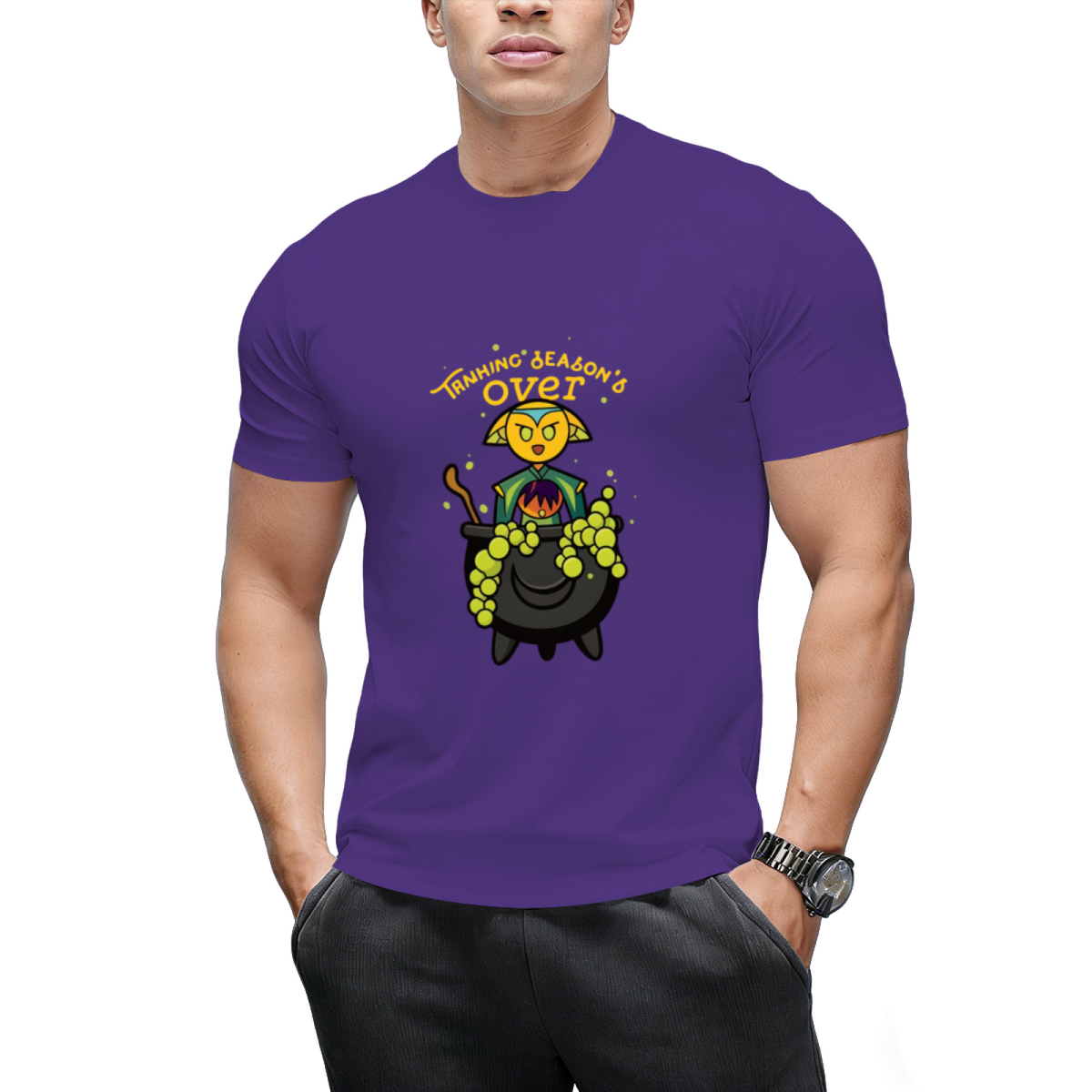 Training Is Over Graphic T-Shirt