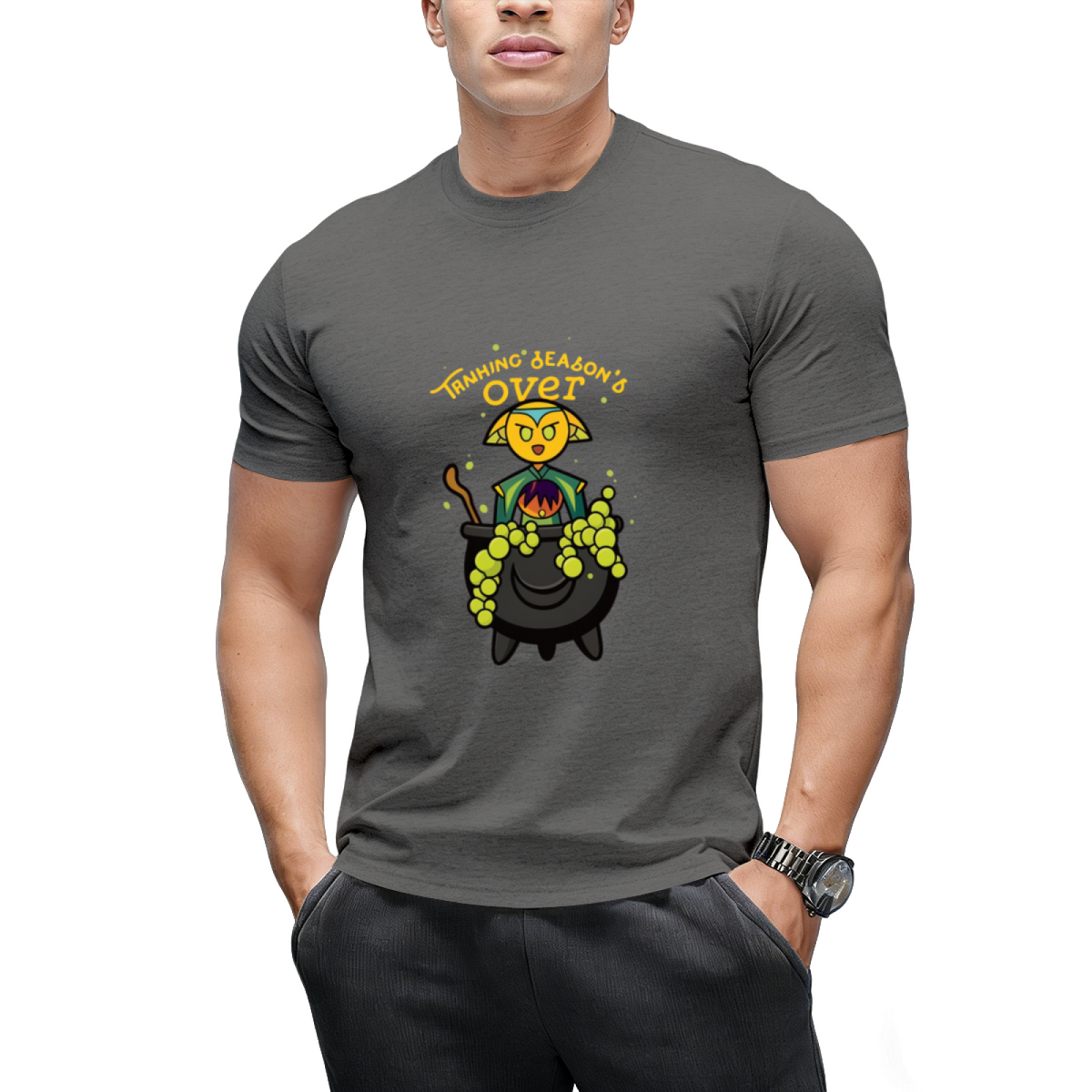 Training Is Over Graphic T-Shirt