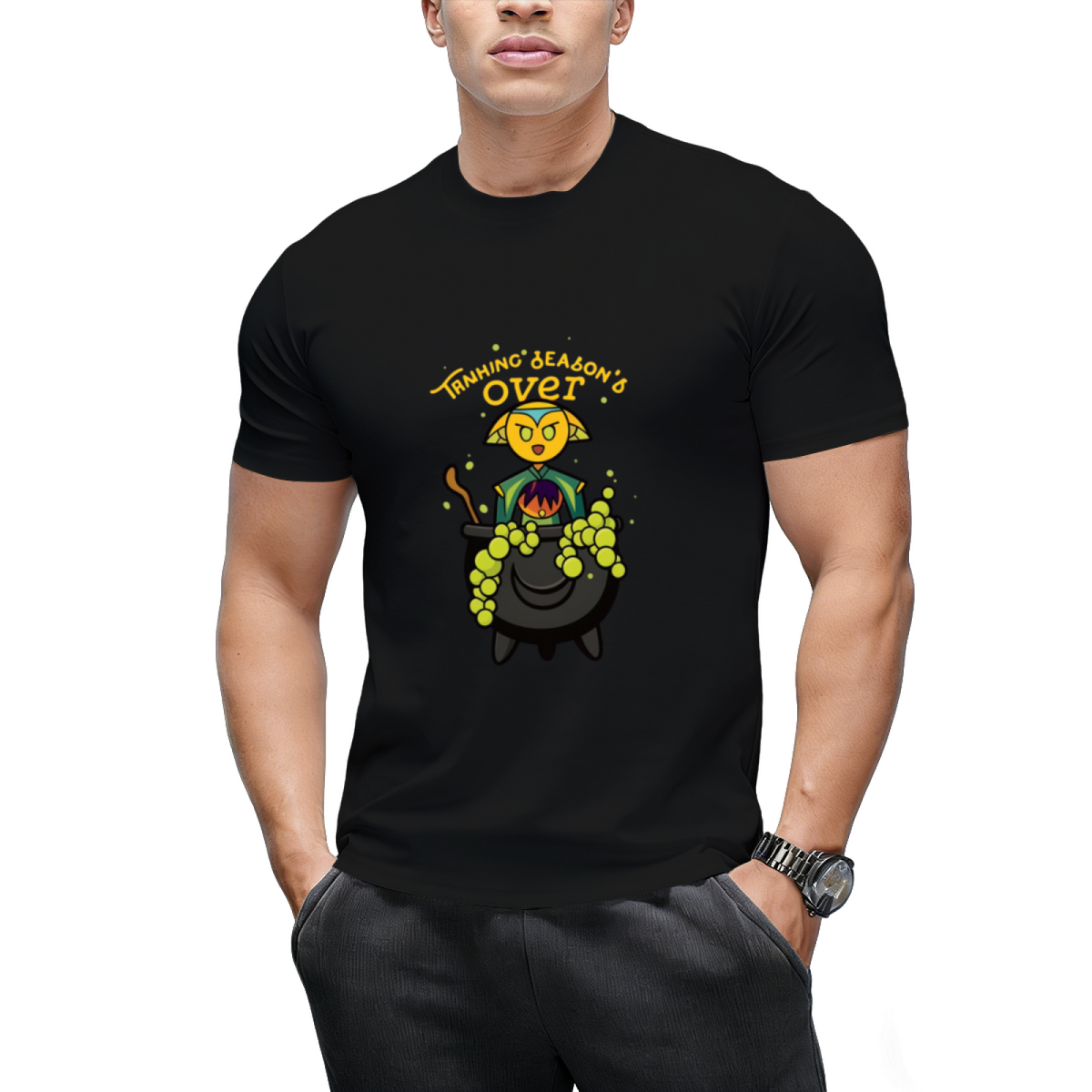 Training Is Over Graphic T-Shirt
