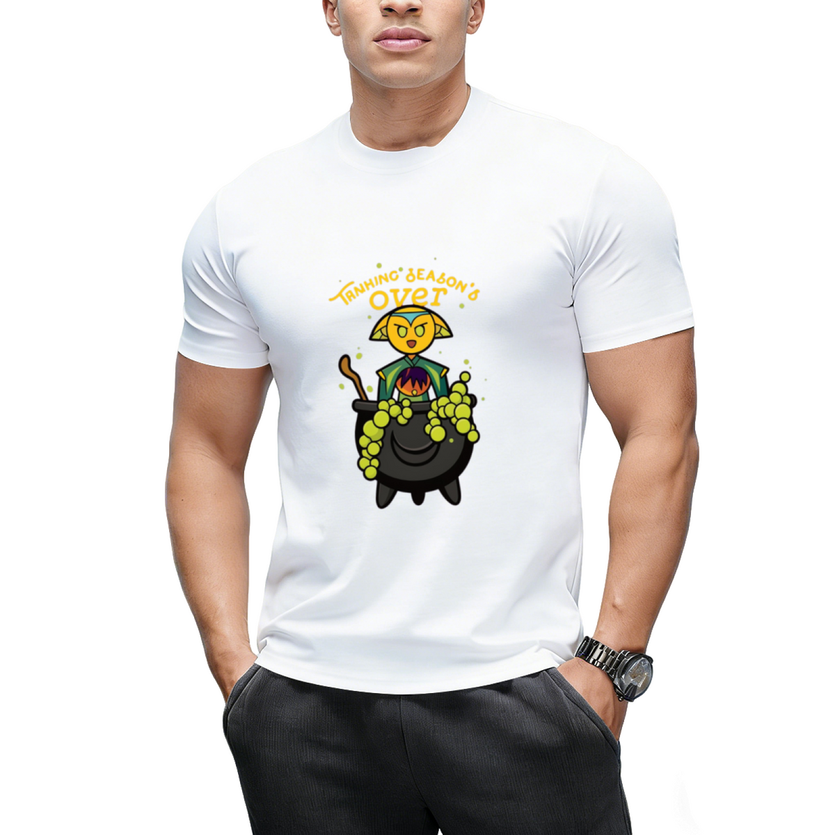 Training Is Over Graphic T-Shirt