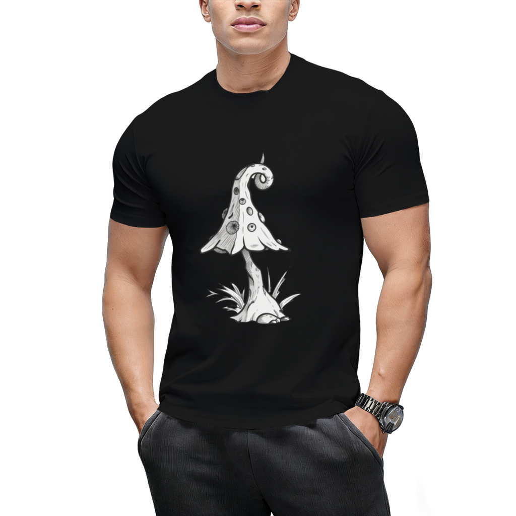Magic White Swirl Graphic T-Shirt