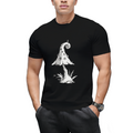 Magic White Swirl Graphic T-Shirt