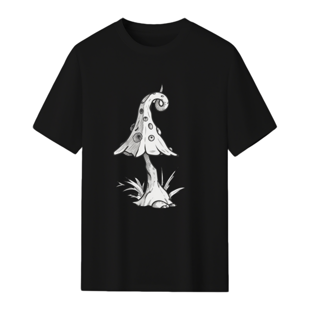Magic White Swirl Graphic T-Shirt