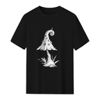 Magic White Swirl Graphic T-Shirt