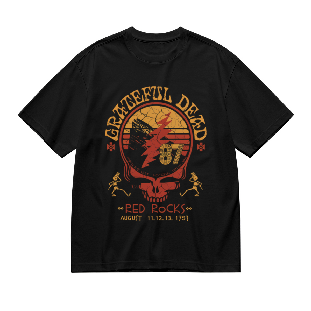 Grateful Dead Red Rocks 1987 1987 graphic T-shirt product image