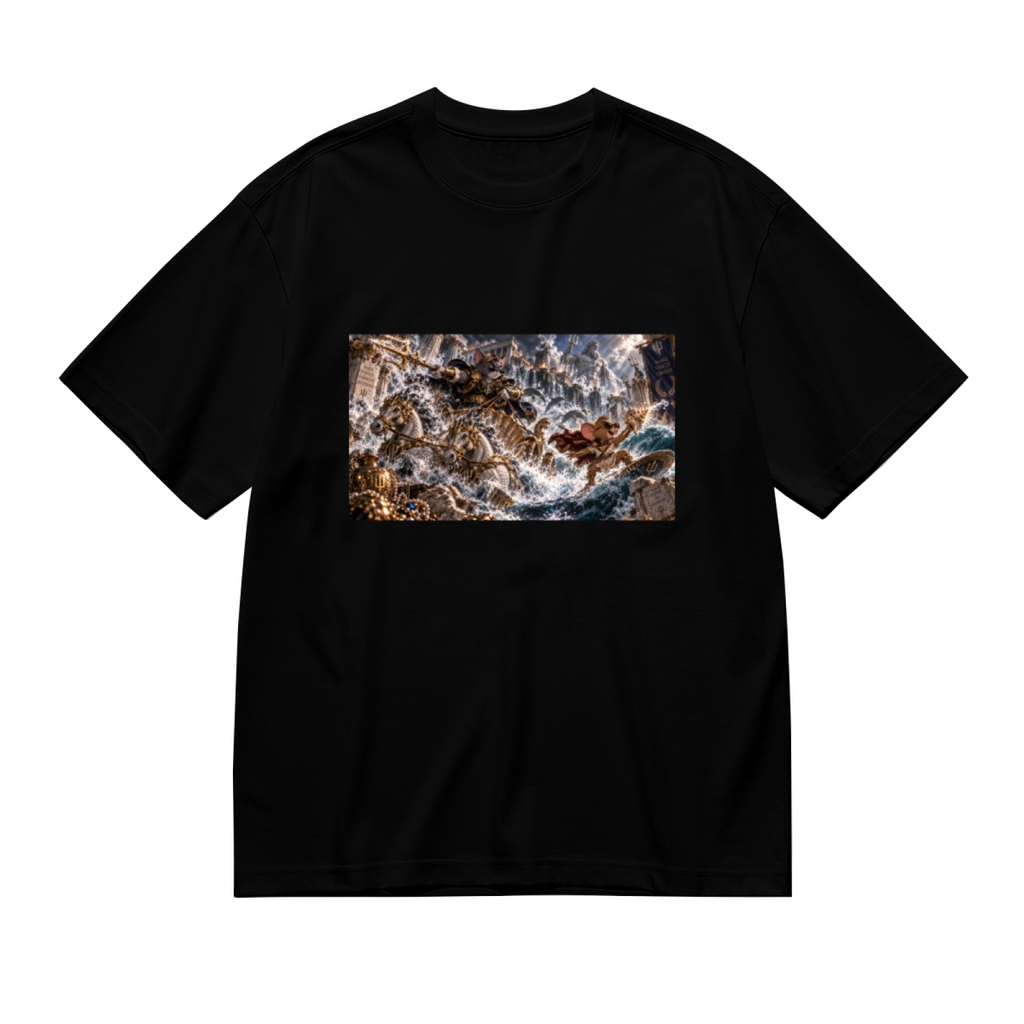 Trident Cat Sea Battle Women's T-Shirt for Summer Travel