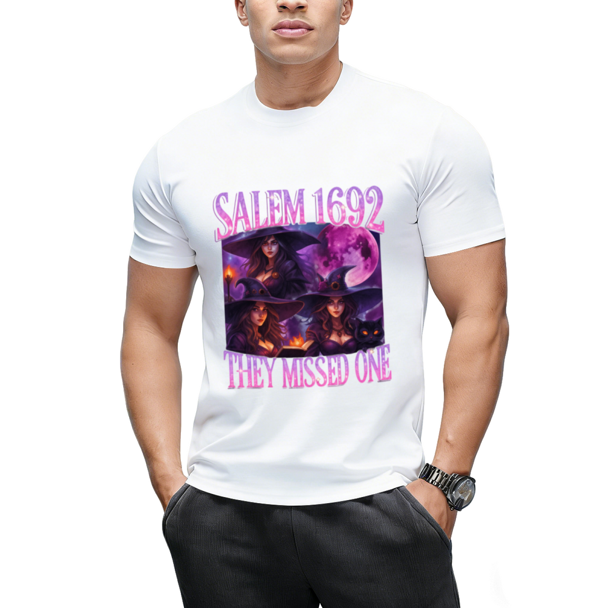 Salem 1692 They Missed One Graphic T-Shirt