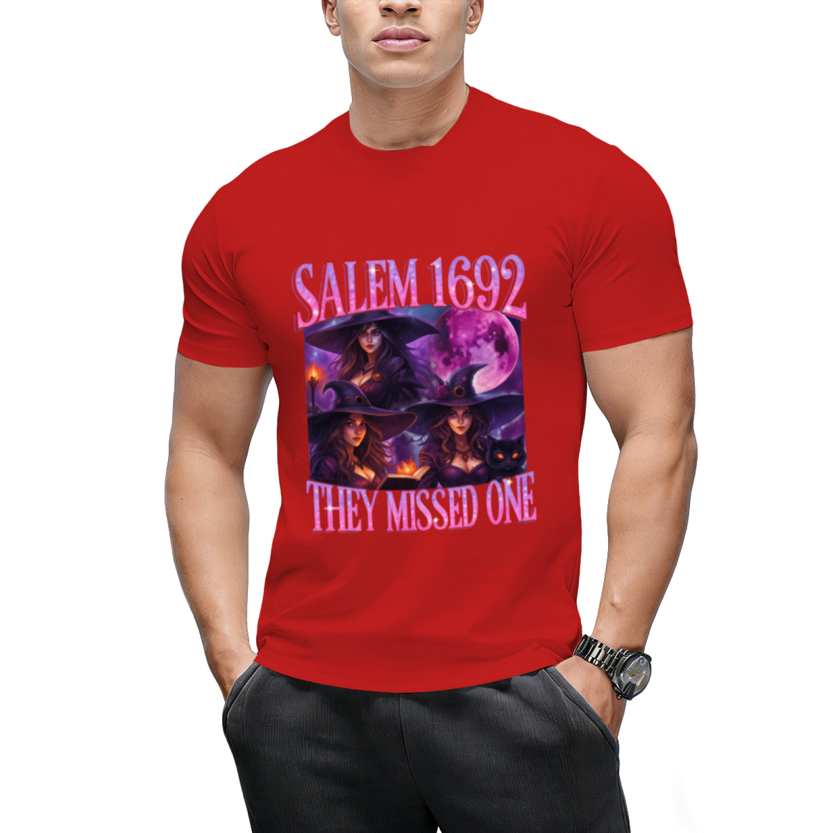 Salem 1692 They Missed One Graphic T-Shirt
