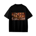 Royal Firelit Throne Kid's T-Shirt for Fantasy Events