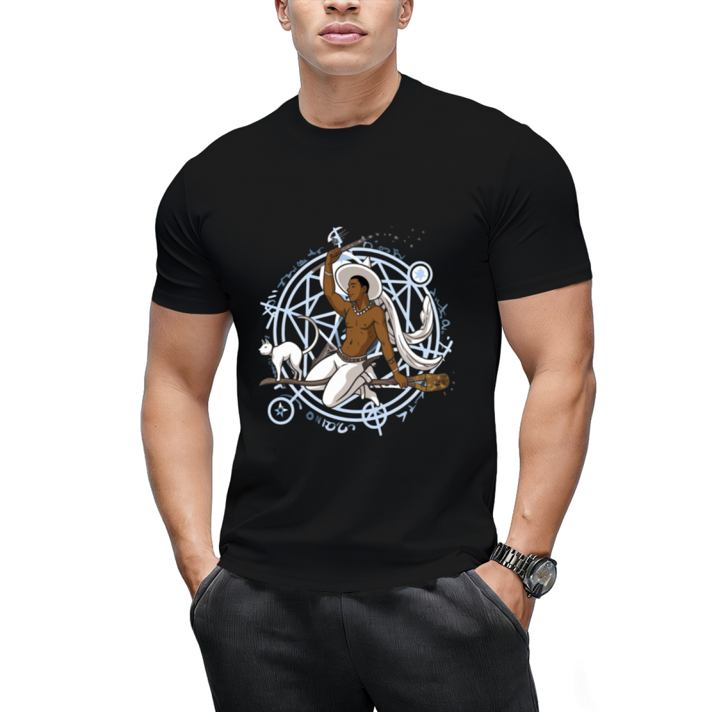 Witch Boy Diamond Graphic T-Shirt