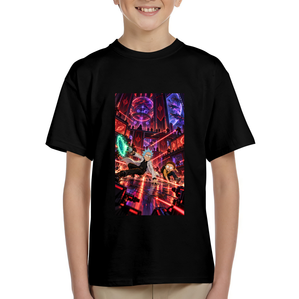 Laser Chase Duo Kid's T-Shirt for Fan Conventions
