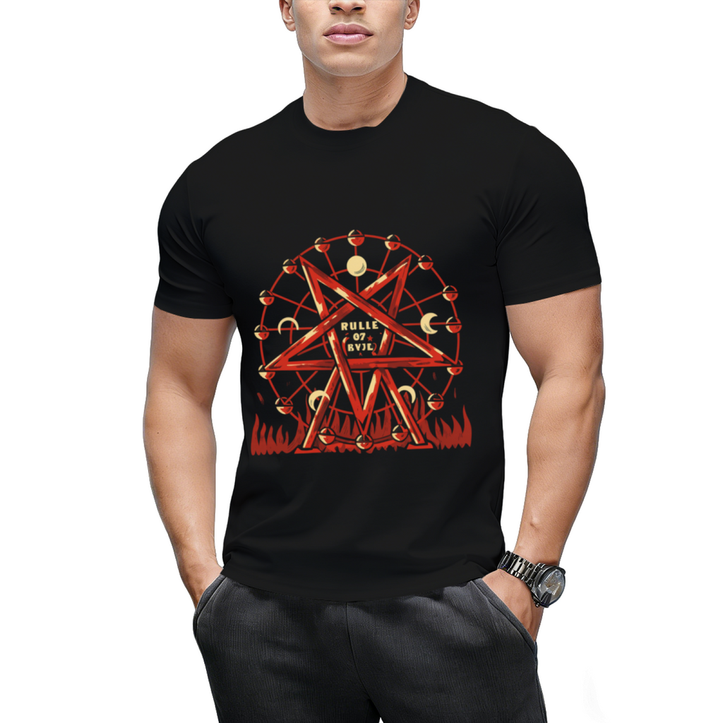 Wheel of Evil Graphic T-Shirt