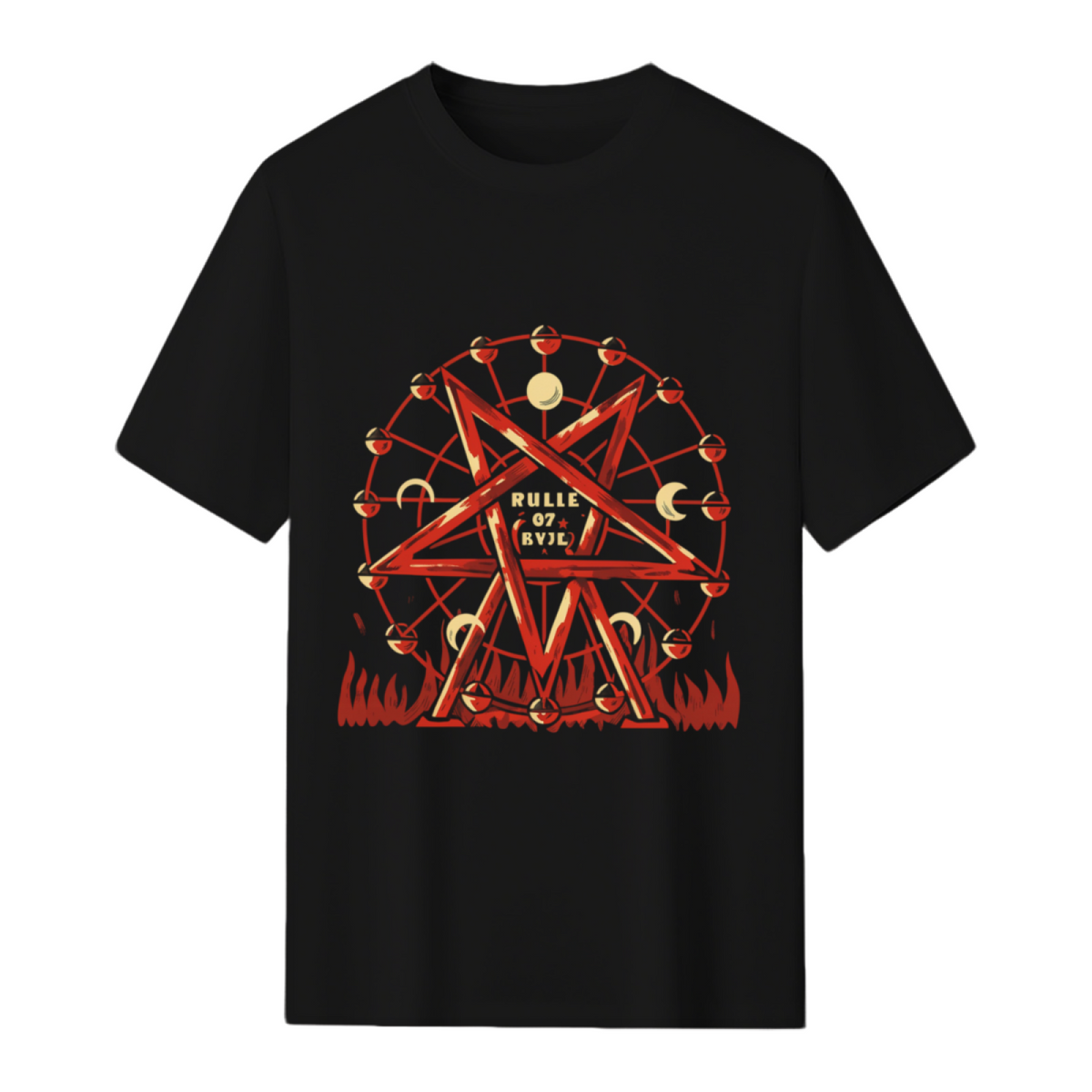 Wheel of Evil Graphic T-Shirt