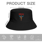 Nirvana In Utero Anatomical Angel Bucket Hat product image with In Utero anatomical angel artwork