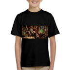 Portal Palace Portrait Kid's T-Shirt for Game Nights