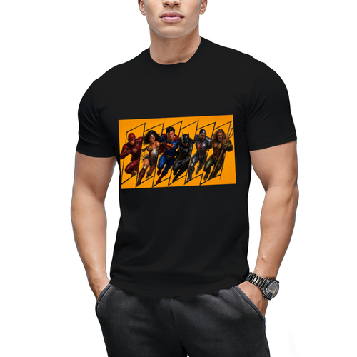 Comic Team Charge Men's T-Shirt for Fan Meetups