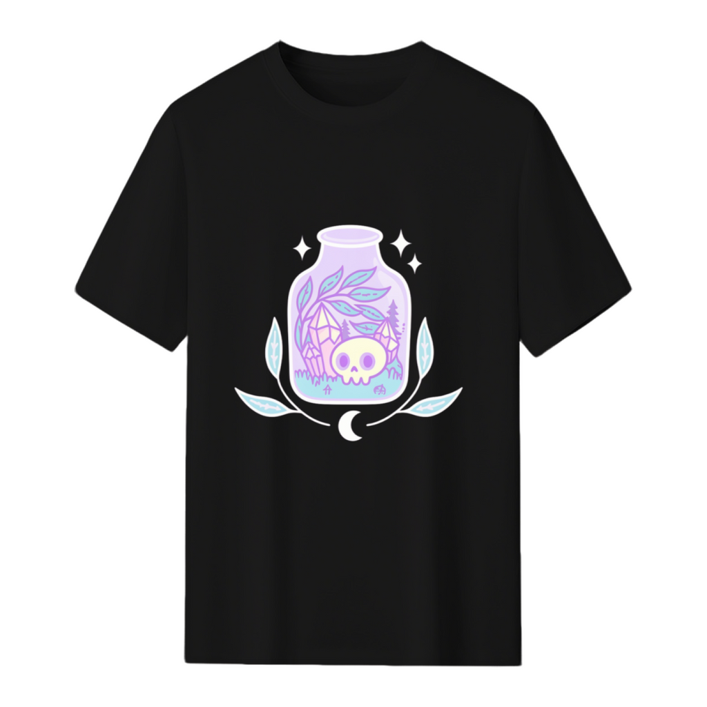 Pastel Terrarium Graphic T-Shirt