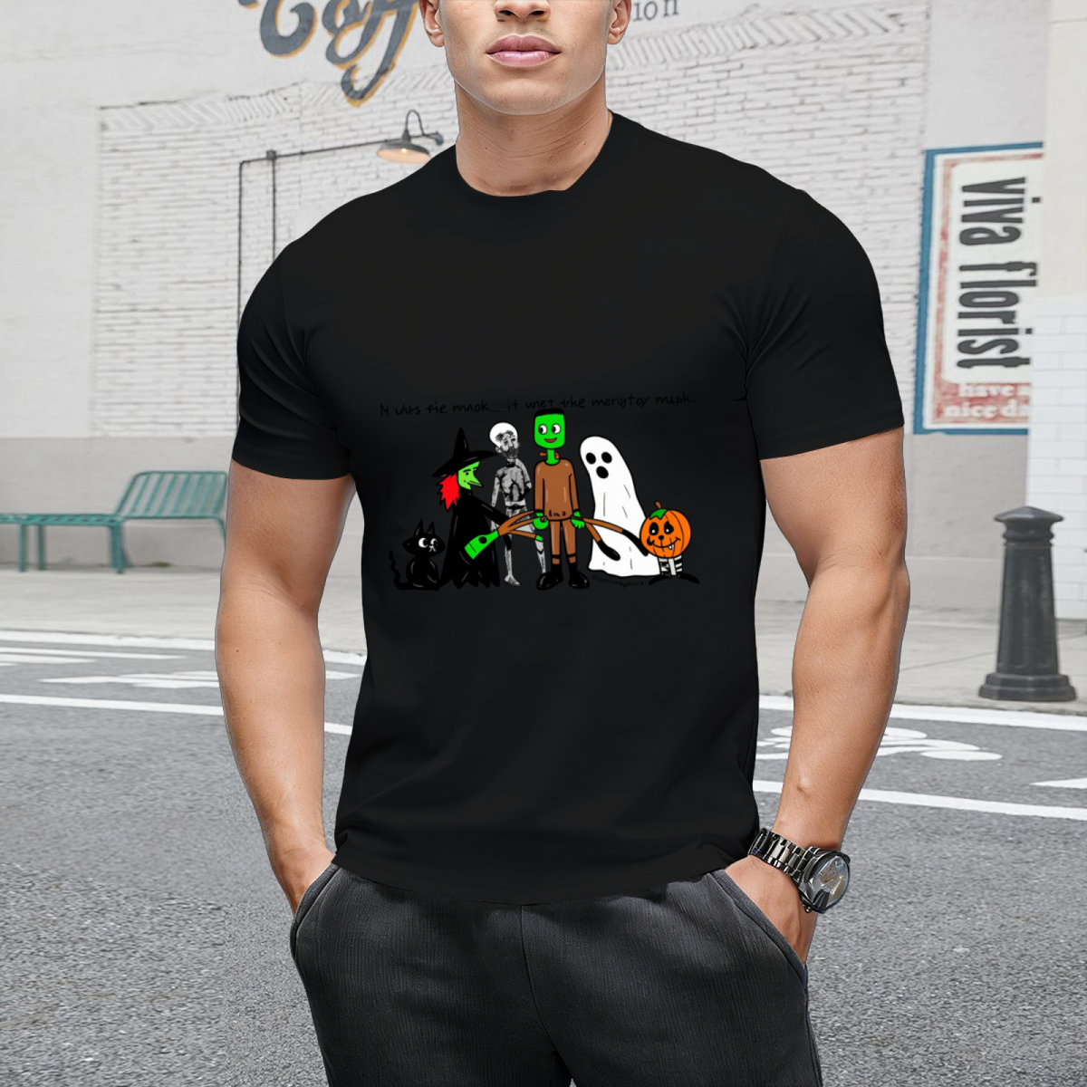 Monster Mash Graphic T-Shirt