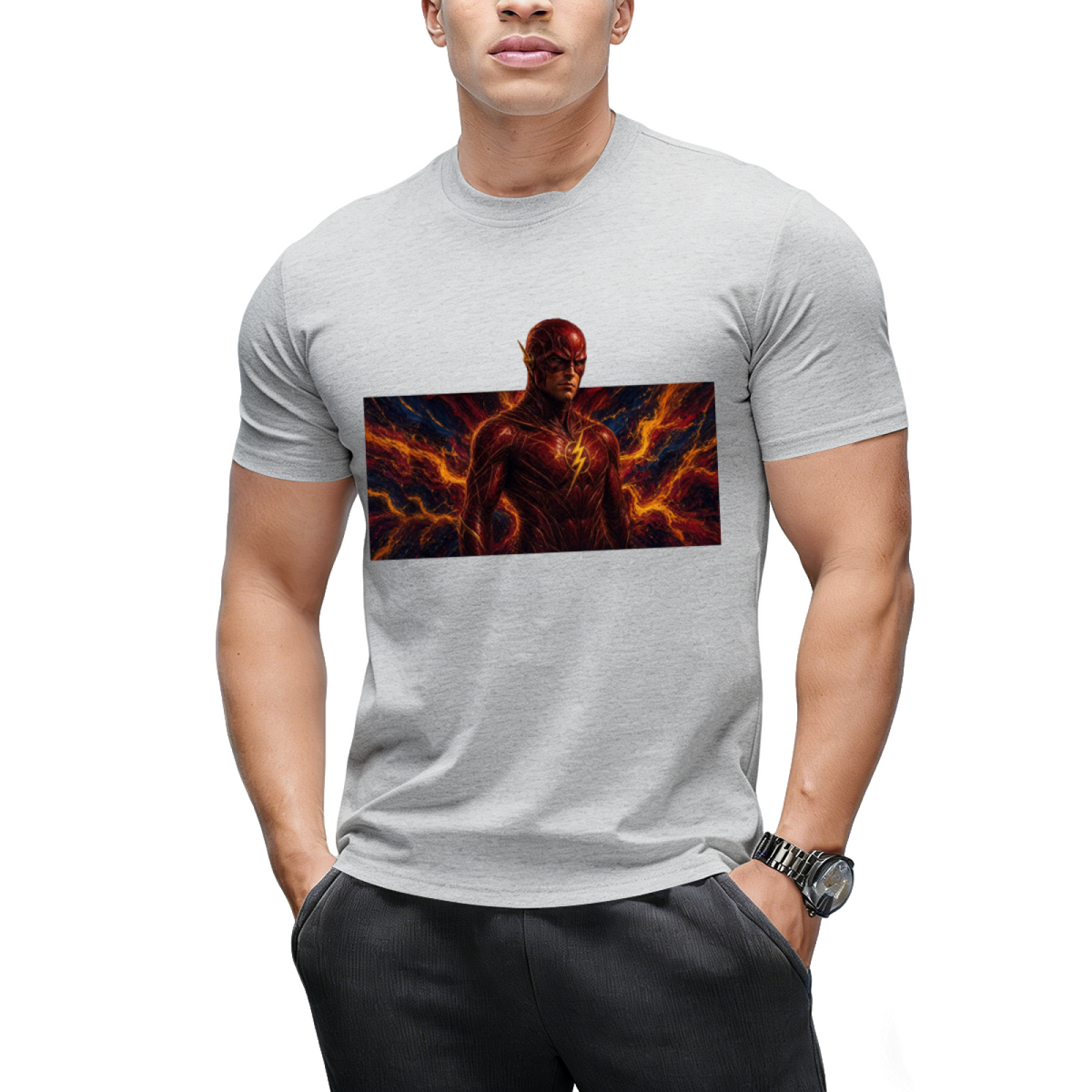 Electric Resolve Men's T-Shirt for Evening Outings