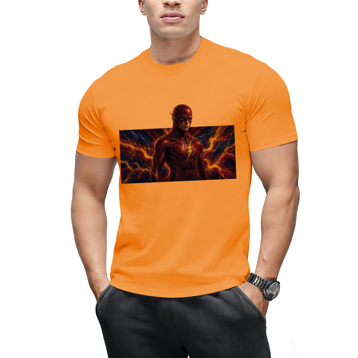 Electric Resolve Men's T-Shirt for Evening Outings