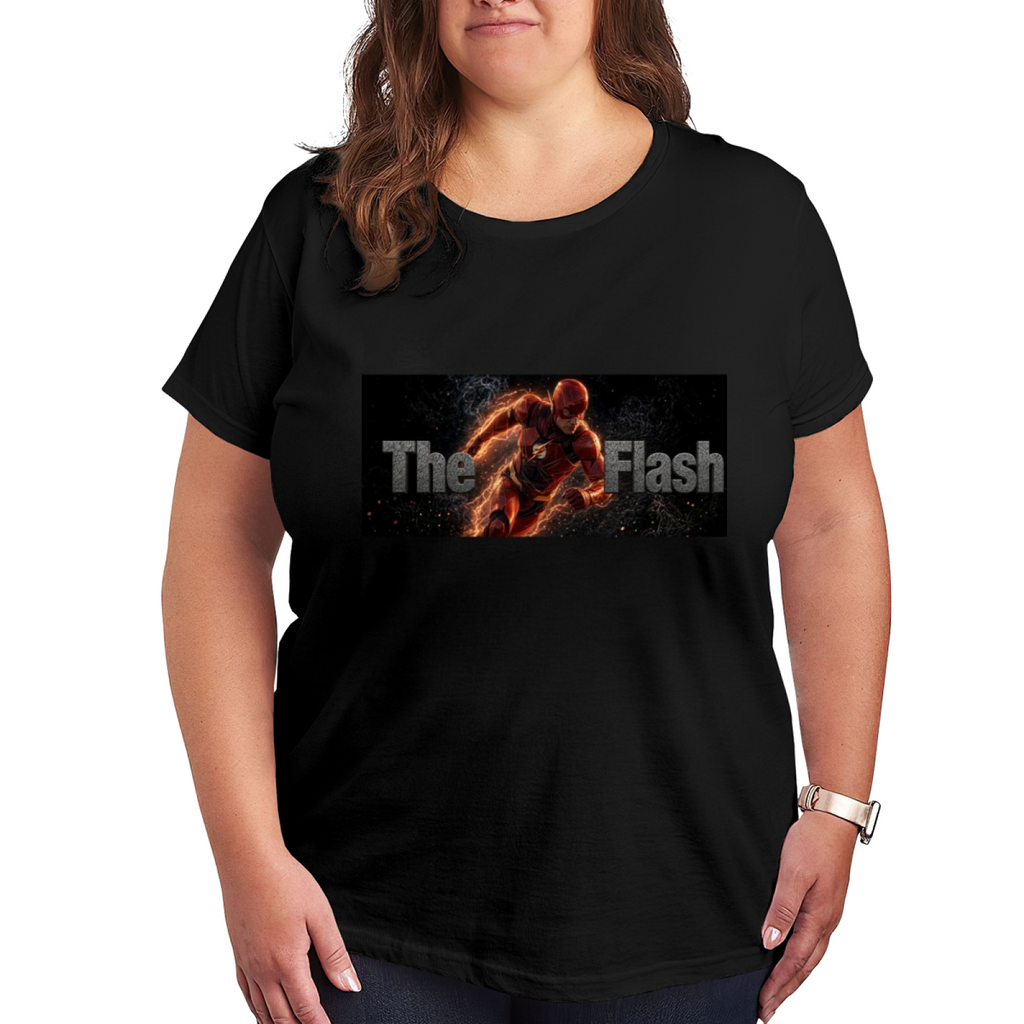 Orange Lightning Motion Women's T-Shirt for Fan Events