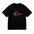 Orange Lightning Motion Women's T-Shirt for Fan Events