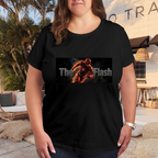 Orange Lightning Motion Women's T-Shirt for Fan Events