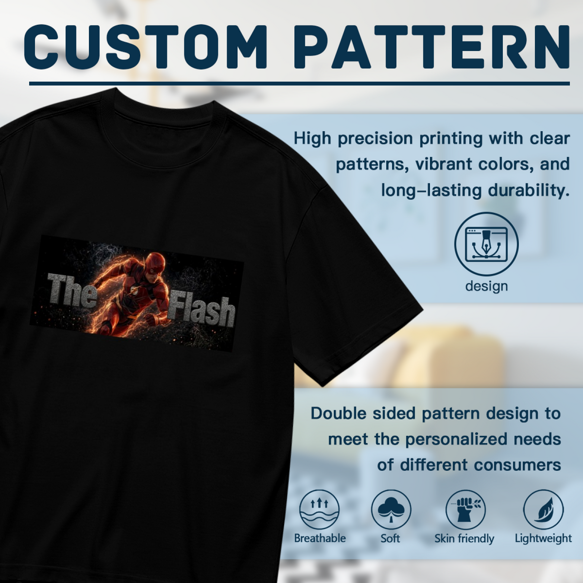 Orange Lightning Motion Women's T-Shirt for Fan Events