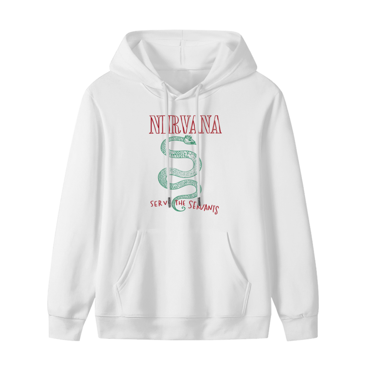 Nirvana Serve the Servants Snake Hoodie