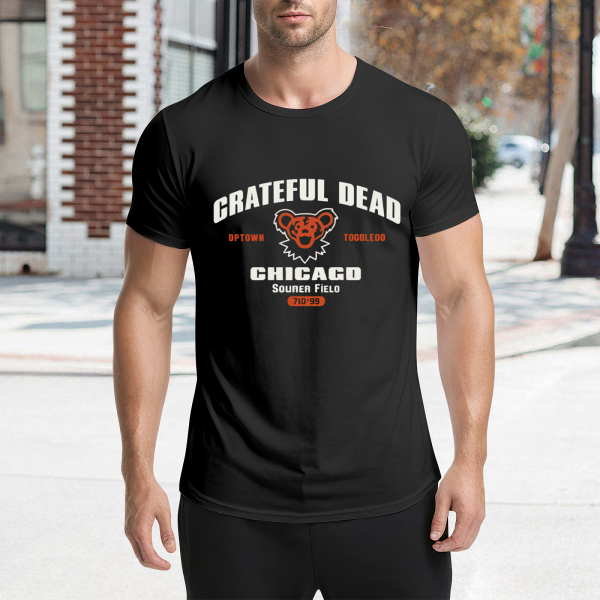 Grateful Dead Soldier Field Chicago 1995 Chicago 1995 graphic T-shirt product image