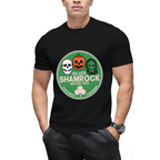 Silver Shamrock Masks Graphic T-Shirt