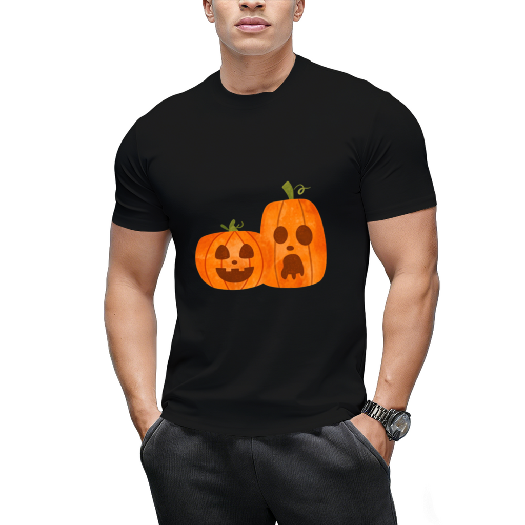 Spooky Pumpkins Graphic T-Shirt